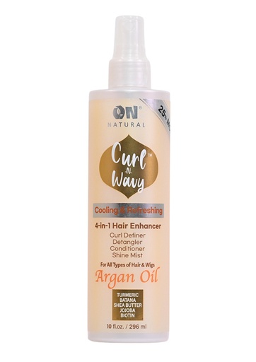 [NXI80031] Next Image ON Curl-n-Wavy 4-In-1 Hair Enhancer -Argan Oil (10 oz) #29B