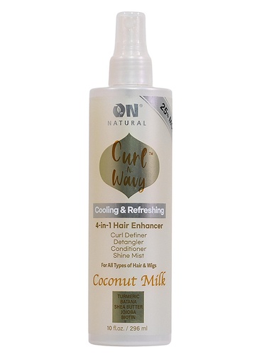 [NXI80051] Next Image ON Curl-n-Wavy 4-In-1 Hair Enhancer -Coconut Milk (10 oz) #62B