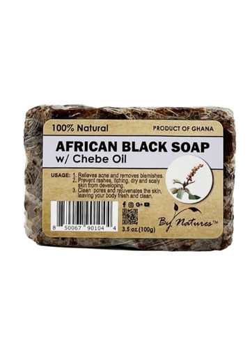 [BYN90104] By Natures African Black Soap -Chebe Oil (3.5 oz/100 g) #135