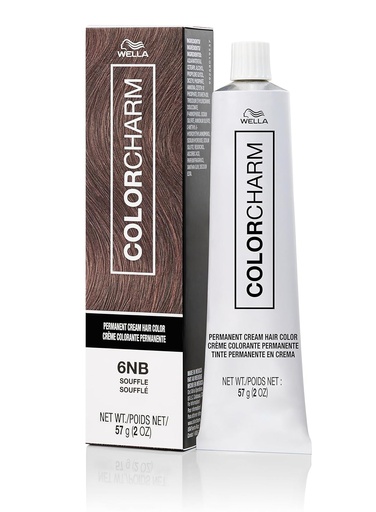 [WEL03442] Wella Color Charm Crème Hair Color #6NB (Souffle) -pc
