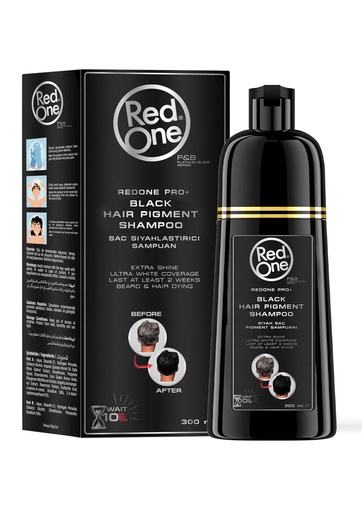 [RED02673] Red One Black Hair Pigment Shampoo (300 ml) #47