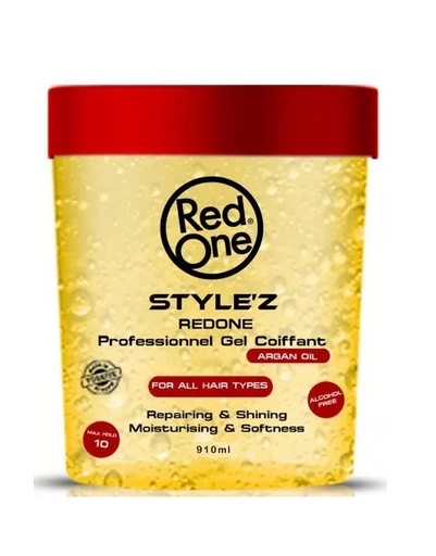 [RED02549] Red One Style'z Hair Gel -Argan Oil (910 ml) #49