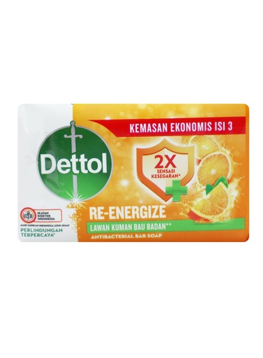 [DET02490] Dettol Re-Energize Soap (100 g) #12