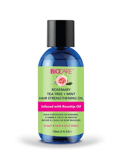[BOC00156] BIOCARE Rosemary, Tea Tree+Mint Hair Oil (4 oz) #22