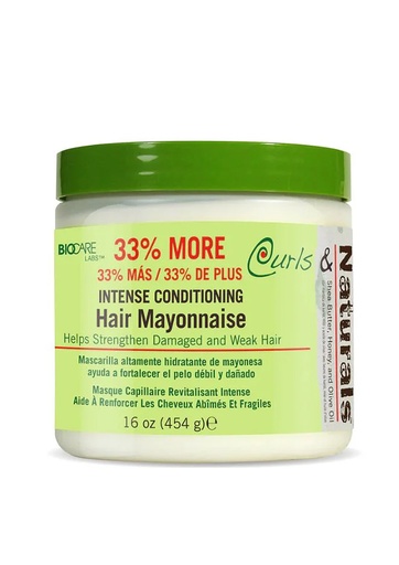 [CUN00190] Curls & Naturals Intense Conditioning Hair Mayonnaise (16 oz) #14