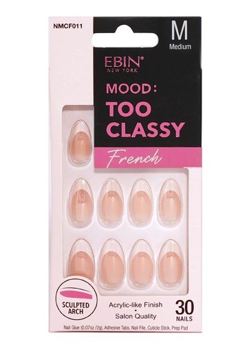 [EBN68471] Ebin Nail Mood: Too Classy French -011 #NMCF011 (M)