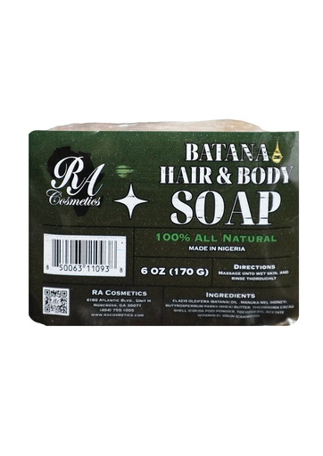 [RAC11093] RA Cosmetics Batana Hair & Body Soap (6 oz/170 g) #44