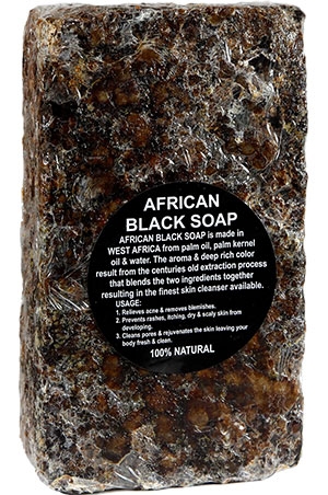 [CMT00247] Black Soap - 100% Natural #6