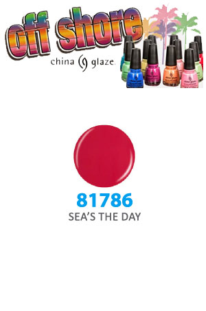 [CGL81786] China Glaze #Sea's The Day [1304 / 81786] "Off Shore" disc