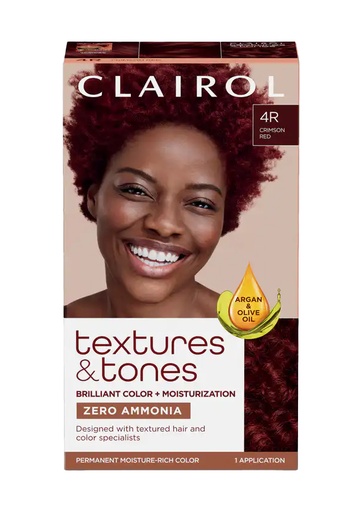 [CLR10853] Clairol Textures & Tones #4RV Berry Burgundy(= Blazing)