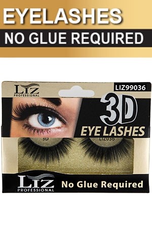 [LIZ99036] EYELASHES 3D #LIZ99036 (No Glue Required)