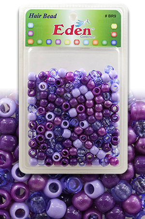 [BR9PUR6] Eden XLG Blister Med Round Bead #BR9PUR6(PM) -pk