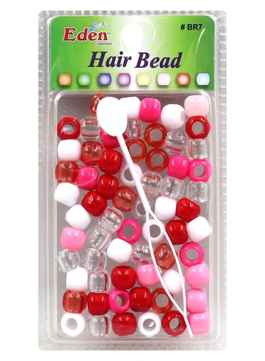 [EDN27701D] Eden Big Blister Medium Round Bead (Pink Tone) #BR7 -pk