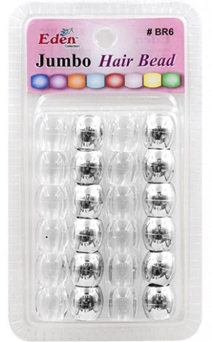 Eden Jumbo Blister SM Bead-C/Sil#BR6-MSC-pk