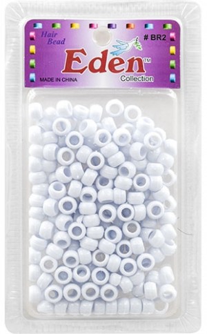 Eden SM Blister Round Bead-WH#BR2W-pk