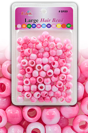 Eden XGL Blister Round Bead-Pink#BR89WPIN-pk