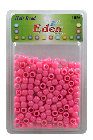 [BR9HOT] Eden XLG Blister Med Round Bead-Hot Pink #BR9HOT -pk