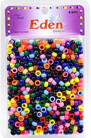 [BR1-AST] Eden XLG Blister Round Bead -Asst #BR1AST -pk