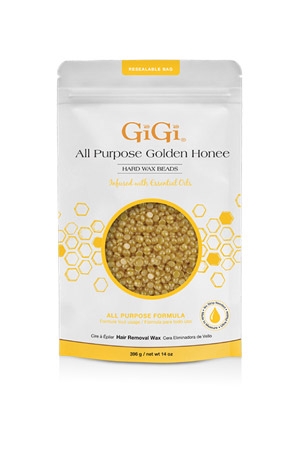 [GIG67985] GiGi All Purpose Golden Honee Hard WaxBeads(14oz/396g)-pk#39