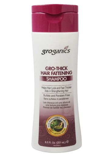 [GRO76086] Groganics Gro-Thick Hair Fattening Shampoo (8.5 oz) #3